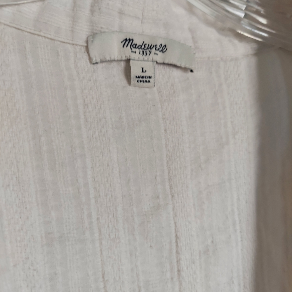 Madewell Coverup/Maxi Dress SzL - Picture 7 of 12